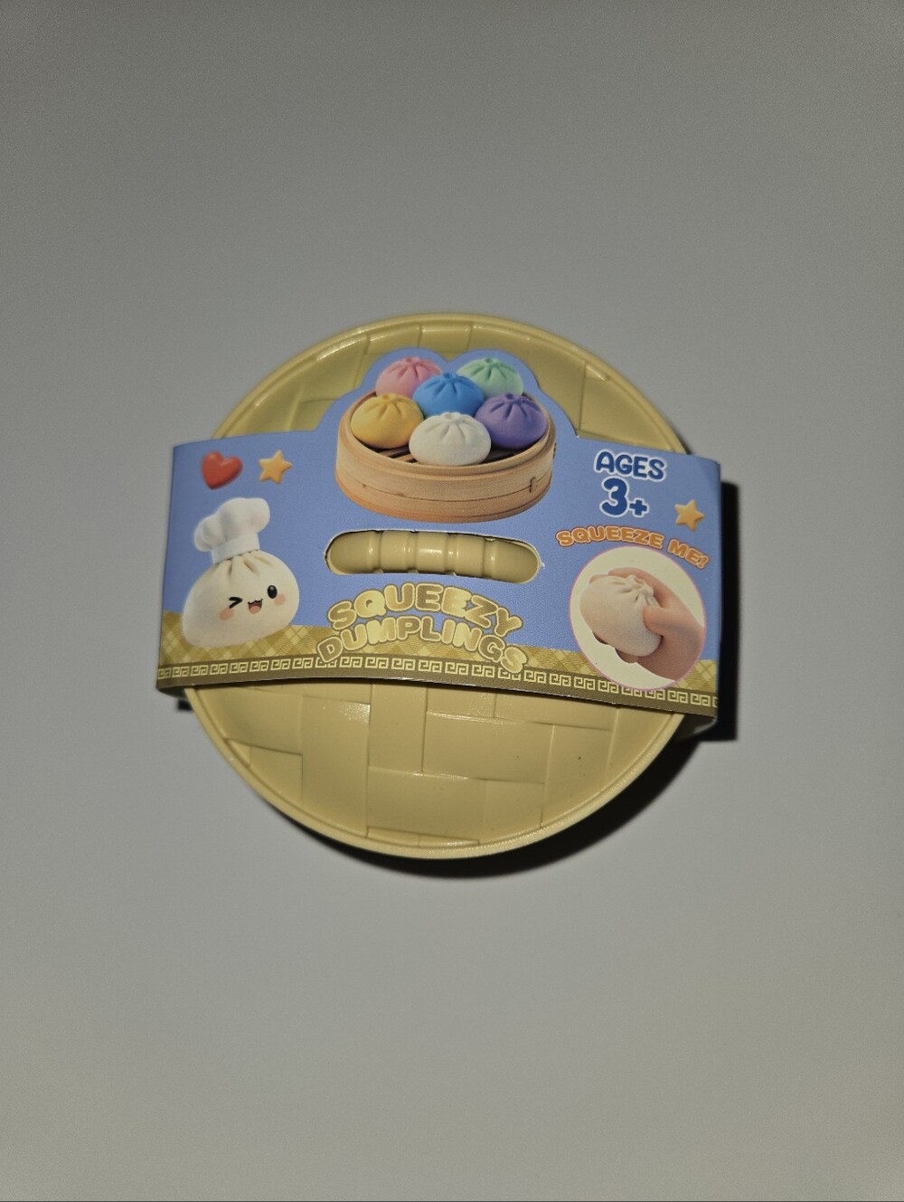 Squeezy Dumplings Toy Set - Pastel Rainbow Dumplings